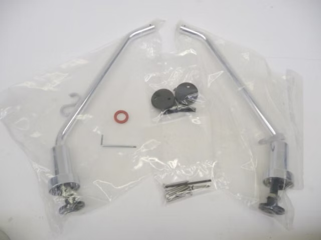 Eckkonsolen Set Alpha 3000 SW Chrom Armaturen 2-teilig
