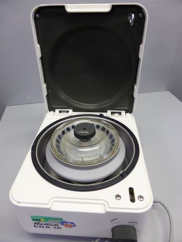 Hettich EBA 12 Zentrifuge Centrifuge Kleinzentrifuge RPM 18.000