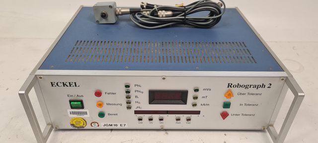 ECKEL Robograph 2 Hysteresemessgerät Flussmessgerät 