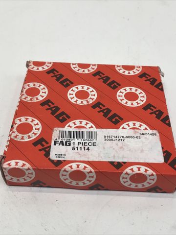 Kugellager FAG 51114 Axial Rillenkugellager