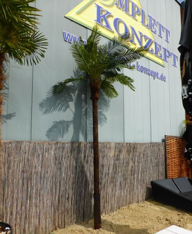 Palmenbaum Kokos Palme Künstliche Pflanze Kunstpflanze ca. 300cm