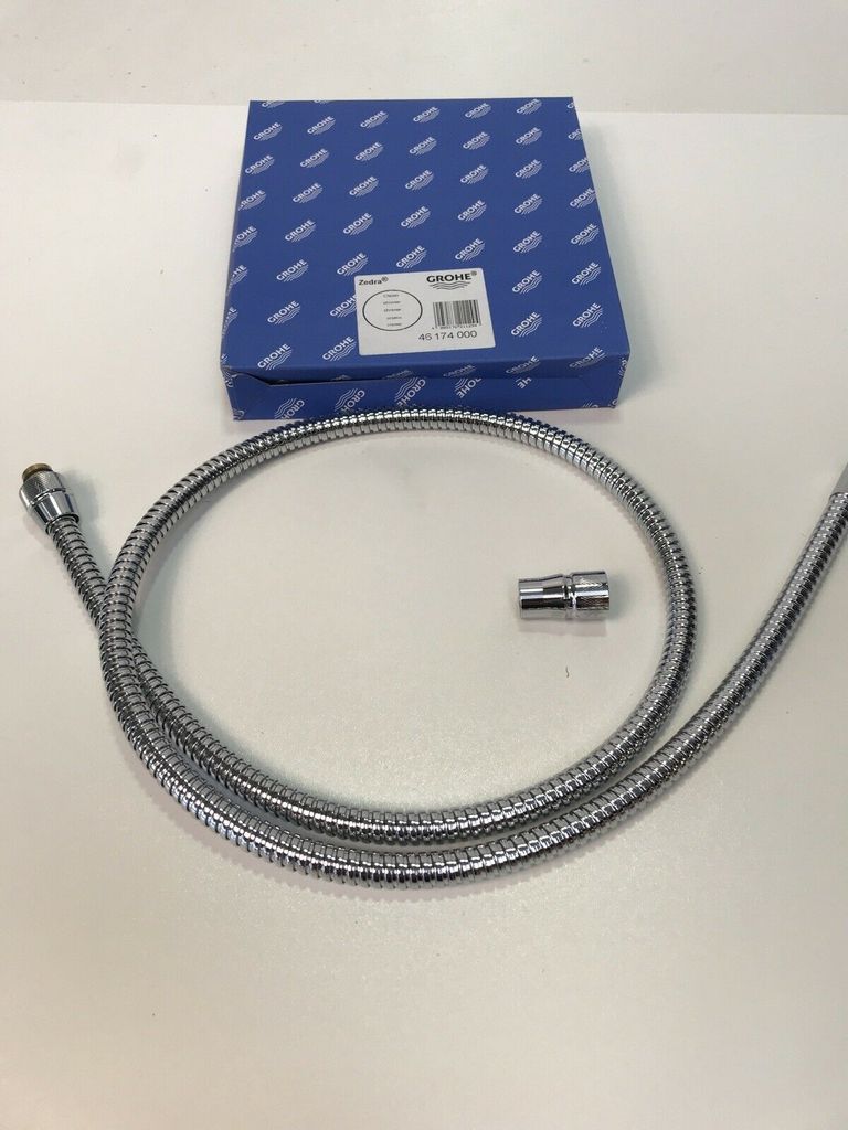 GROHE Zedra, 1,4m Metallbrauseschlauch Chrom Modell 46174000, EAN 