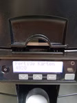 Drucker Anschlussseite mit Tasten & Display