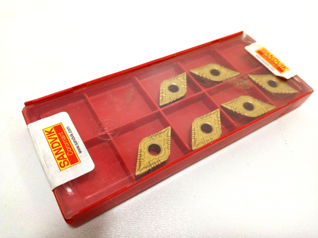 6 Stk. Sandvik  DNMG150604-PF 4015 Wendplatten Wendeschneidplatte