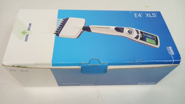 Mettler Toledo Rainin 17014499 E4 XLS+ Pipette Multi E12-1200 Pipetten