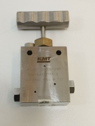 KMT Assy 20467981 Handventil 100.000 PSI Ventil Mit Griff 15-5SS