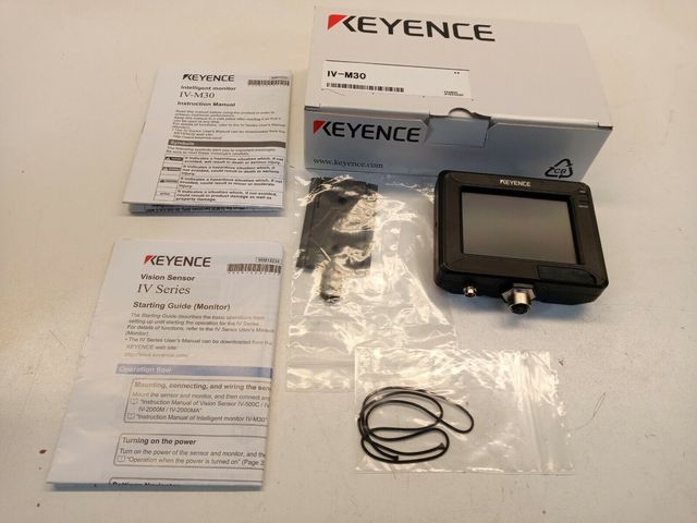 Keyence IV-M30 intelligenter Monitor IVM30 Bildschirm IV M30 QVGA