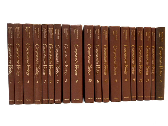 Comprehensive Virology 1-19 komplett Fraenkel-Conrat and Wagner Lehrbuch Plenum 