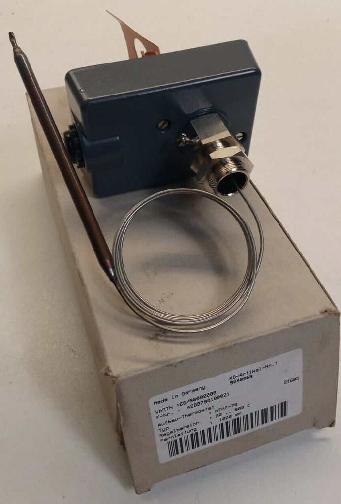 Jumo Aufbau Thermostat ATHf70 TN 60002088 Komplett Konzept