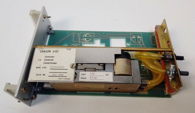 Samson 6102 Messumformer Stellumformer Elektropneumatisch