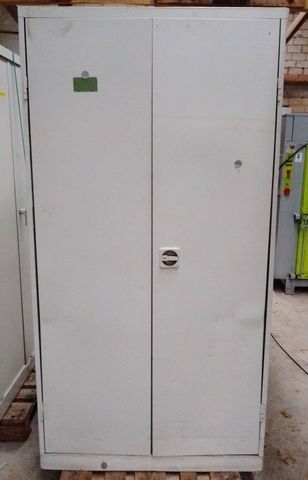 Metall Fächerschrank 195x100x50 Schließfächer Schrank
