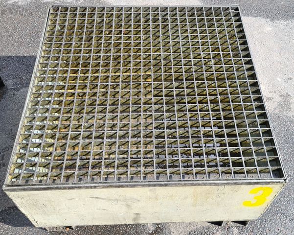 Köthen Auffangwanne Ölwanne 200 l  Ölauffangwanne 820 x 810 x 460 mm