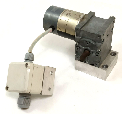 Neckar-Motoren, G525-00023005, IP40 24W Asynchronmotor, S567BS i=100 Getriebe