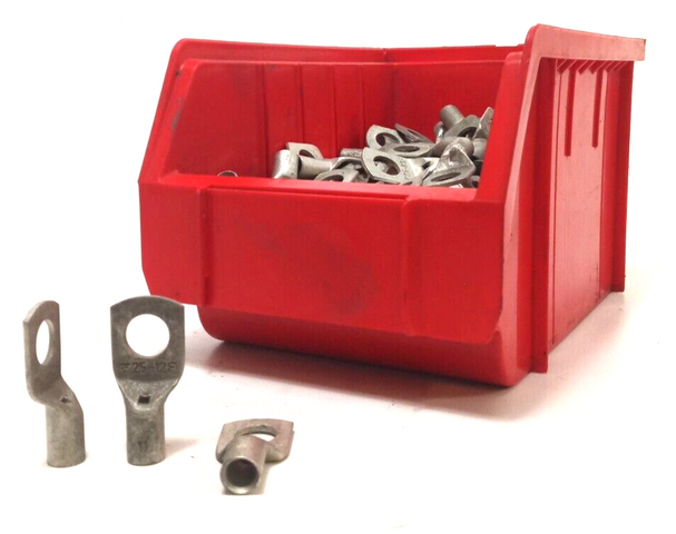  Rohrkabelschuhe blank 25-12F 11  Kabelschuhe Ring unisoliert, Ring Ösen