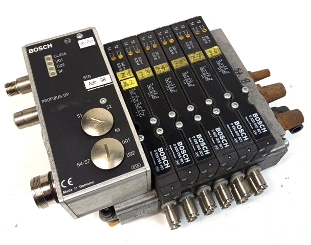 REXROTH Ventilinsel RMV-DP/F + 1x 0 820 055 101 + 5x 0 820 055 501