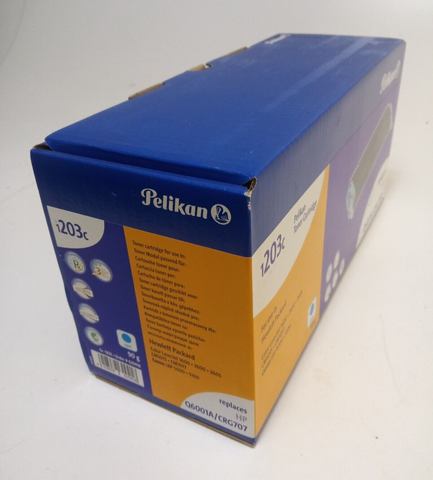 Pelikan 1203c Toner CYAN für HP Color LaserJet 1600 2600n | 2605 2605dn