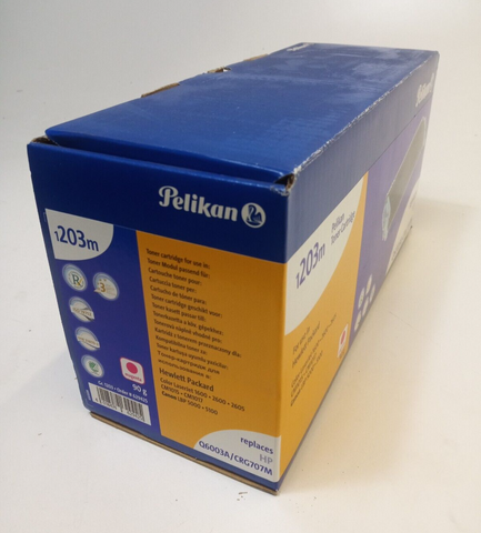 Pelikan 1203m Toner MAGENTA für HP Color LaserJet 1600 2600n | 2605 2605dn