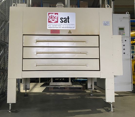 Sat B2599A Schubladenofen 1000T Mehrkammerofen 130 °C Industrieofen Trockenofen 