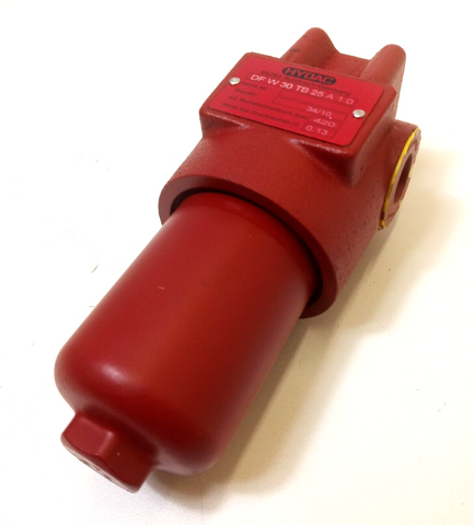 Hydac DF W 30 TB 25 A 1.0, bis 420 bar, Hydraulikfilter, Druckfilter, Filter