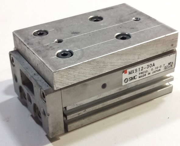 SMC MXS12-30A Variantenzylinder, Pneumatischer Kompaktschlitten MXS1230A