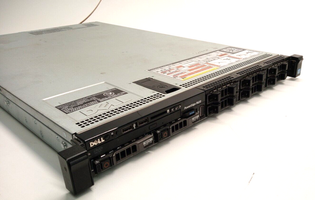 Dell PowerEdge R620 Server, Intel Xeon, 2xSATA 500 GB 7.2K, 16GB, 2620 Prozessor