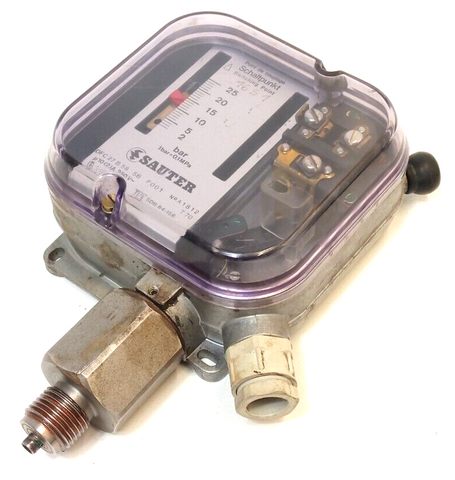 SAUTER DFC 27 B 58 SB Druckschalter, Druckwächter, Schalter, Wächter