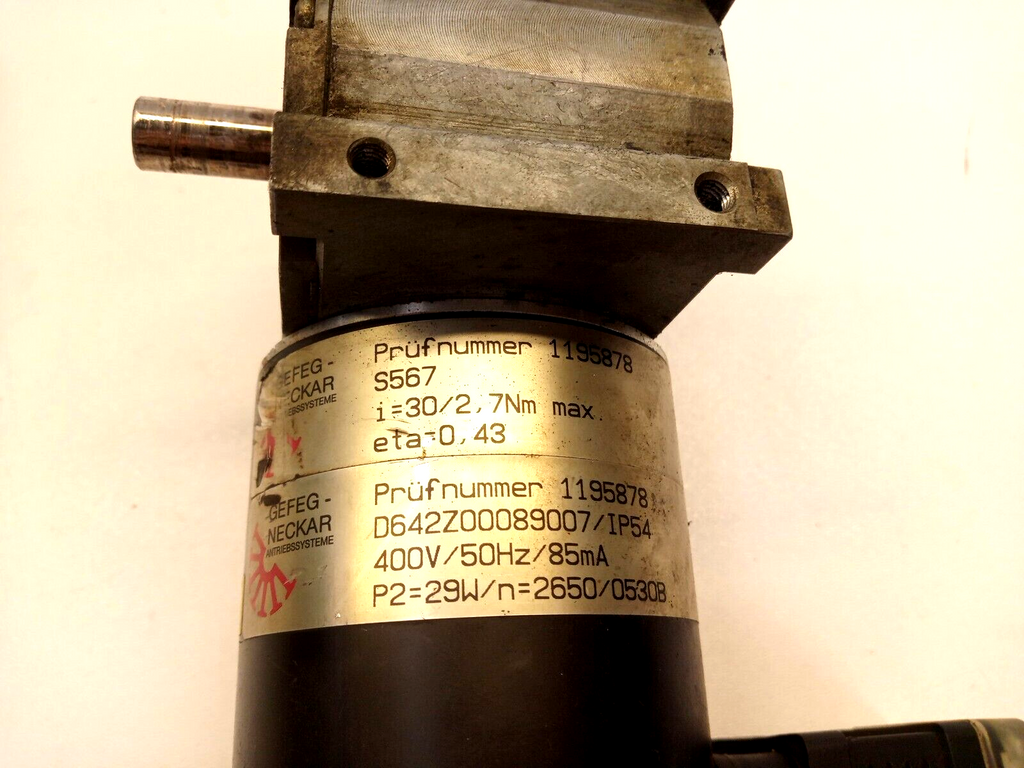 sigeG　モーター計20点 Gefeg Neckar 1195878, S567, D642Z00089007, D642, Motor