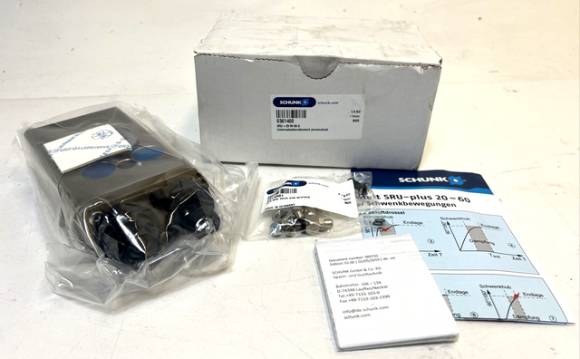 Schunk, SRU+20-W-90-3, 0361400, Universalschwenkeinheit pneumatisch