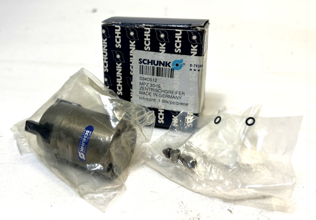 Schunk, MPZ 30-IS, 0340512, Zentrischgreifer, Greifer, 3 - Finger Greifer