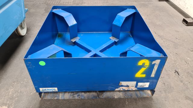 Denios 1 P2-F Auffangwanne 200 Liter Ölwanne mit Fassstütze unterfahrbar