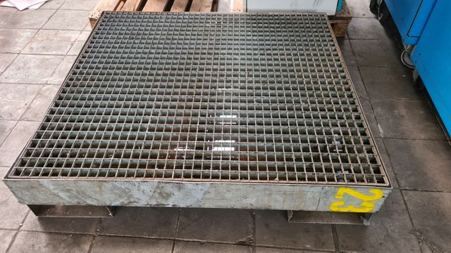 P&D Auffangwanne Ölauffangwanne Ölwanne 134 x 125 x 25 cm