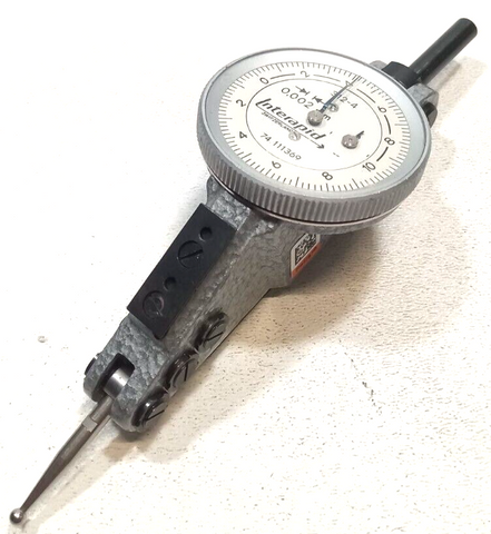 Interapid 74.111369  Fühlhebelmessgerät 0,002 mm Teilung. 37,5 mm Feinmessgerät