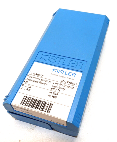 Kistler Piezoelektrischer Kraftsensor, Kraftmessring: Fz 0...35 kN  9021 A