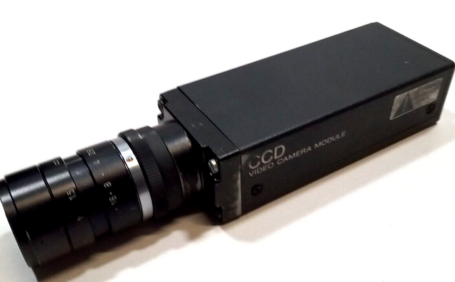 SONY XC-77 CCD Video Camera Module inkl. Objektiv, Lens 50mm 1:2.8 Kamera