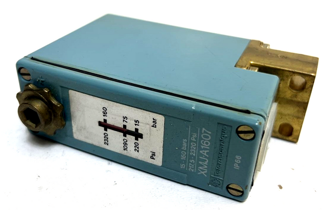 Telemecanique, XMJA1607, Druckschalter, Schalter, Pressure Switch, 15-160bars