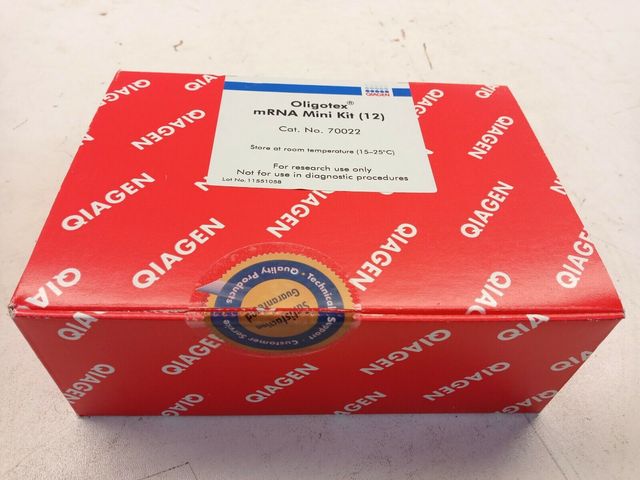 Qiagen 70022 Oligotex mRNA Mini Kit (12) Labor Test Set Analyse