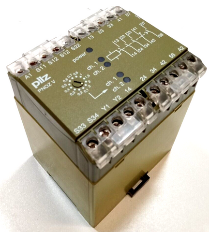 Pilz PNOZ V 3 s 24VDC Sicherheitsrelais 474789 Sicherheitsschaltgerät 5W