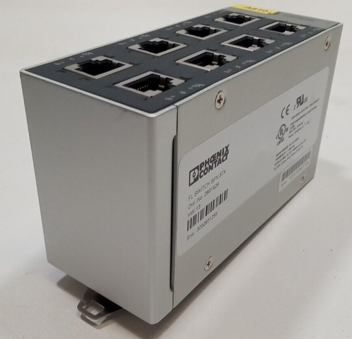 Phoenix Contact FL SWITCH SFN 8TX Industrial Ethernet Switch 2891929 NEU
