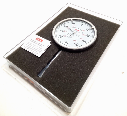 Käfer Messuhr Präzisions-Großmessuhr stoßgeschützt 10/100 mm 432900 10/100