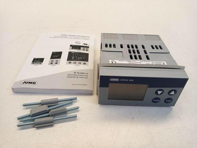 Jumo dTRON 308 Universalregler, Prozessregler, 703043/181-100-23/000, 230 VAC