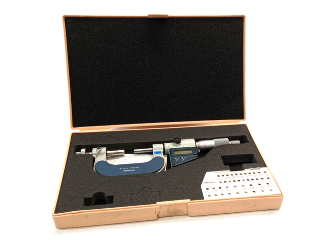 Mitutoyo Micrometer 0-25mm mit Datenausgangsanschluss, without Data Output