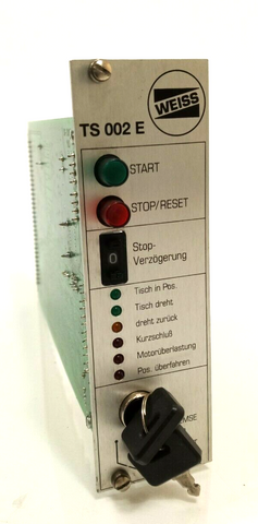 Weiss SIG-TS 002E V0.3   990338  24V Rundtischsteuerung