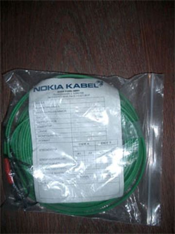 LWL Nokia Kabel Lichtwellenleiter ST3 Stecker 10m Meter