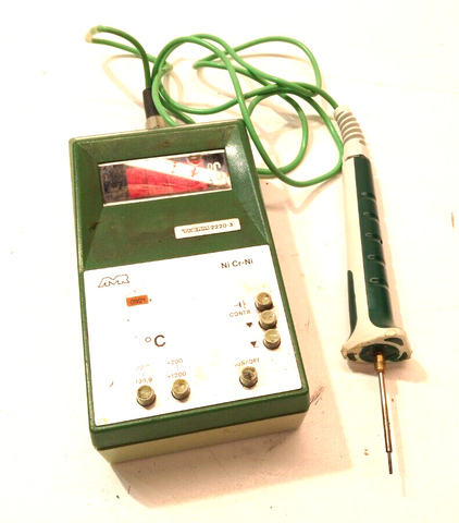 Ahlborn AMR Therm 2220-3 Temperatur Meßgerät, -70,0bis + 200°C NiCr-Ni,Infarot