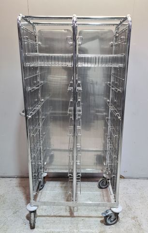 Scholl Tablettwagen Abräumwagen Transportwagen 164x74x51cm