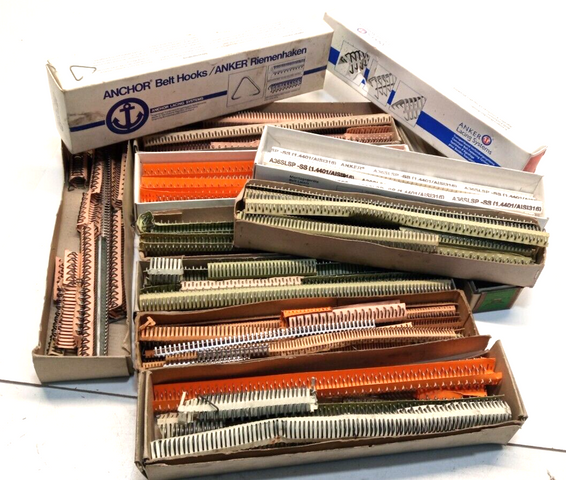 Posten Anker Lacing systems Haken Anchor Belt Hooks verschiede Größen