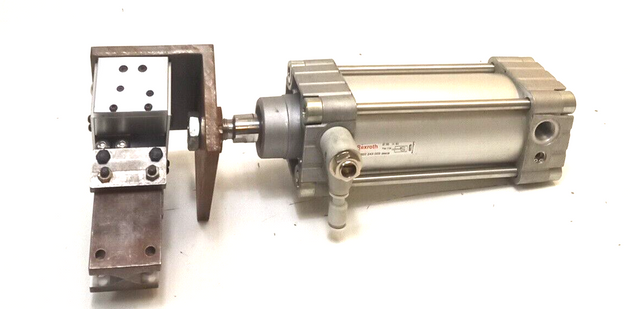 Rexroth 0822243003 Pneumatikzylinder 0 822 243 003 + Schunk Type RH925PX