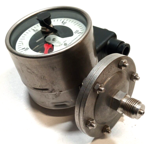 Wika 432.50.100 Druckmessgerät 25bar G1/2B Plattenfedermanometer 43250100