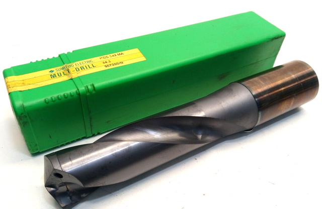SUMITOMO ELECTRIC MULTI-DRILL Vollbohrer KDS343MA Bohrer mit Kühlkanal Ø34,3mm