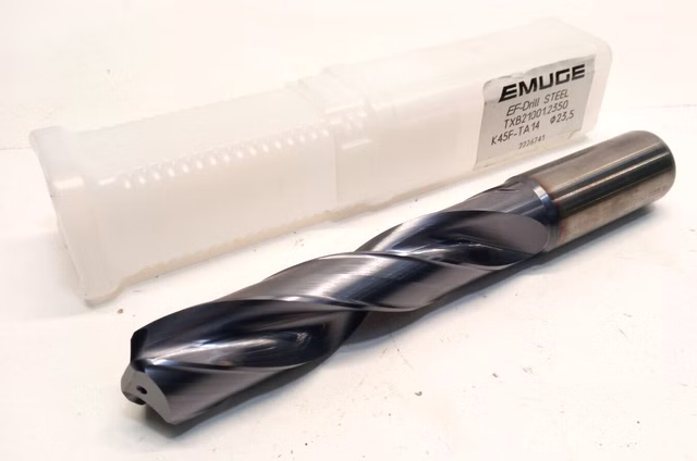 Emuge EF-Drill Steel TXB21001.2650 K45F-TA14 Ø23,5 Spiralbohrer mit Kühlkanal
